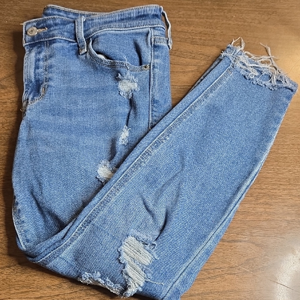 Old Navy Mid-Rise Rockstar Super Skinny‎ Jeans, Women's Size 6 Short